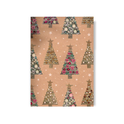 Picture of CHRISTMAS WRAPPING PAPER W/XMAS TREE
